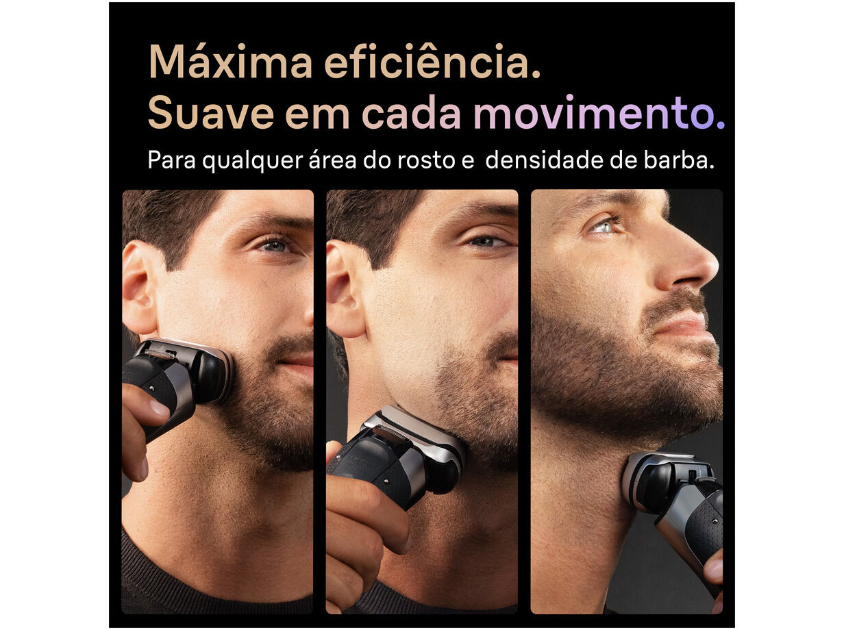 M&Aacute;QUINA BARBEAR BRAUN SHAVER S9 9675 CC GREY image number 2