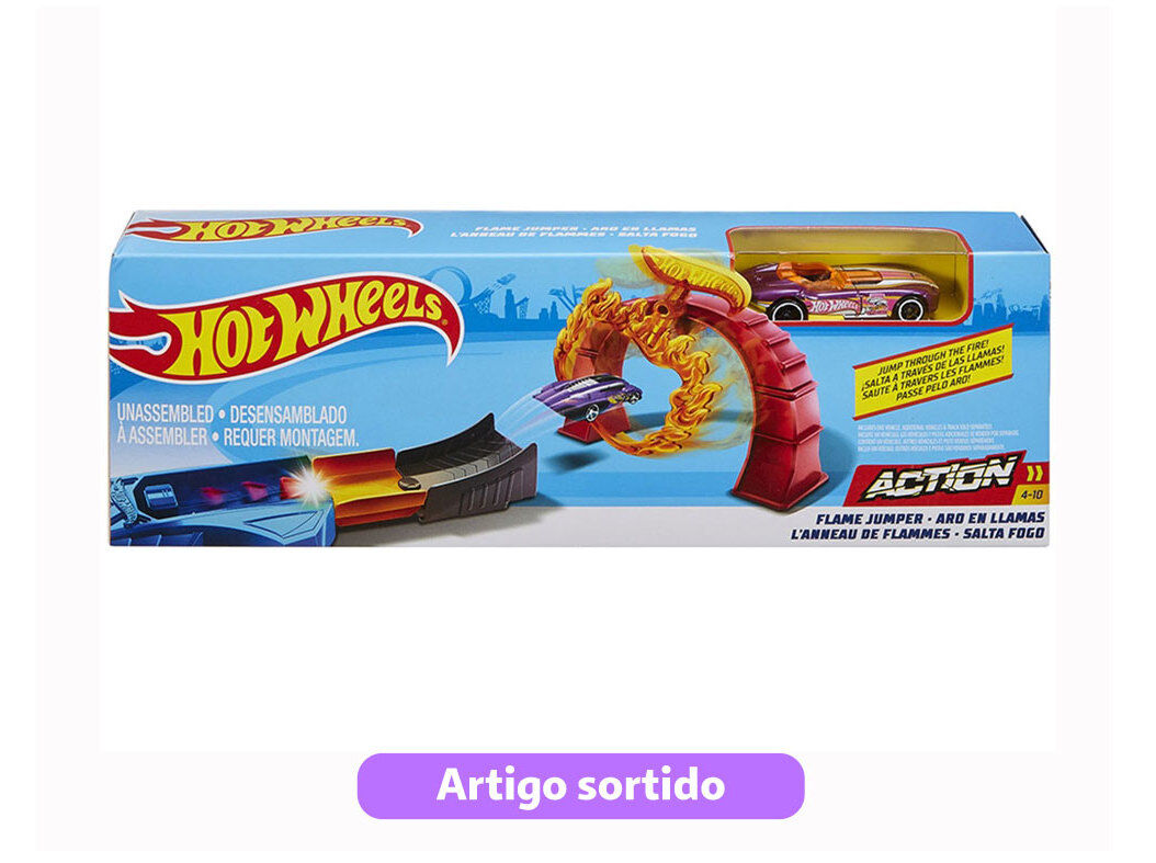 PISTA B&Aacute;SICA HOT WHEELS MODELOS SORTIDOS
