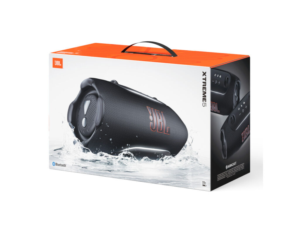 COLUNA PORT&Aacute;TIL BT JBL XTREME 5 PRETA image number 8
