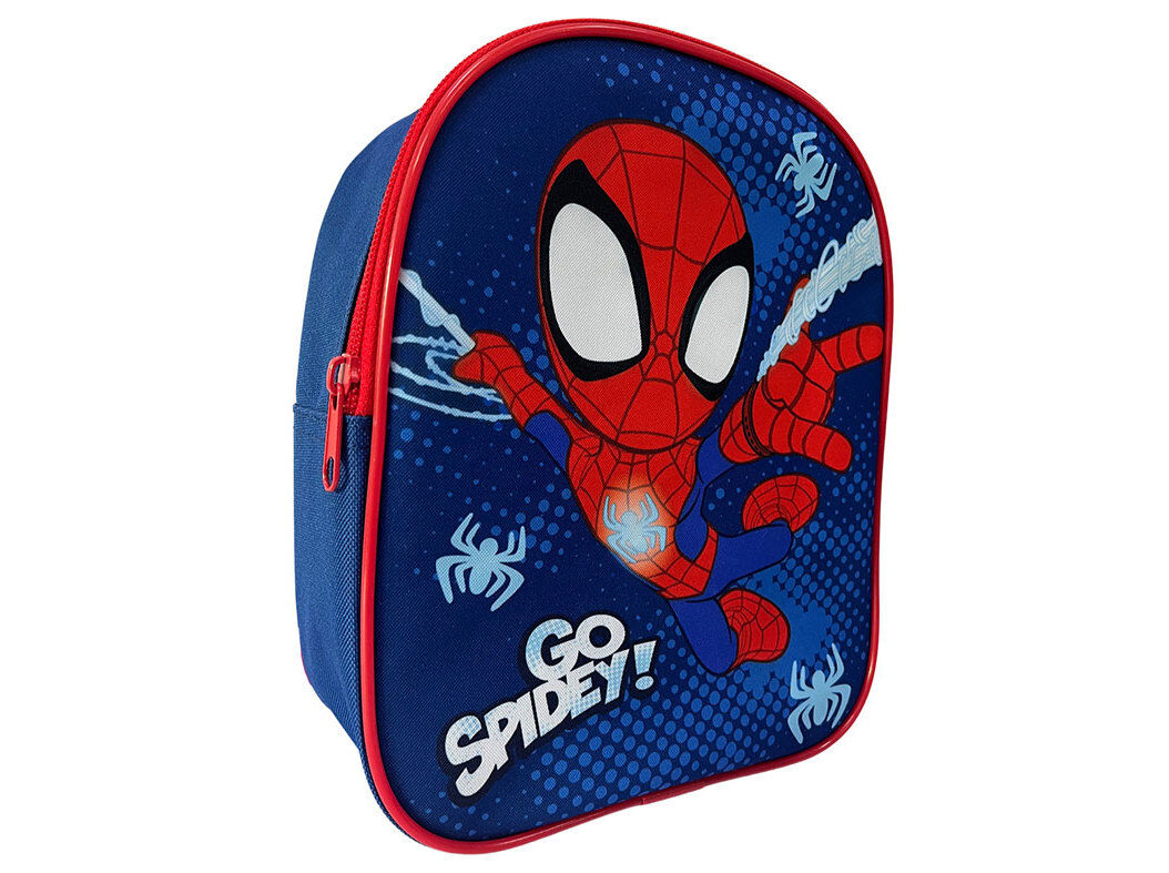 MOCHILA SPIDEY PR&Eacute;-ESCOLAR 24X21X10CM