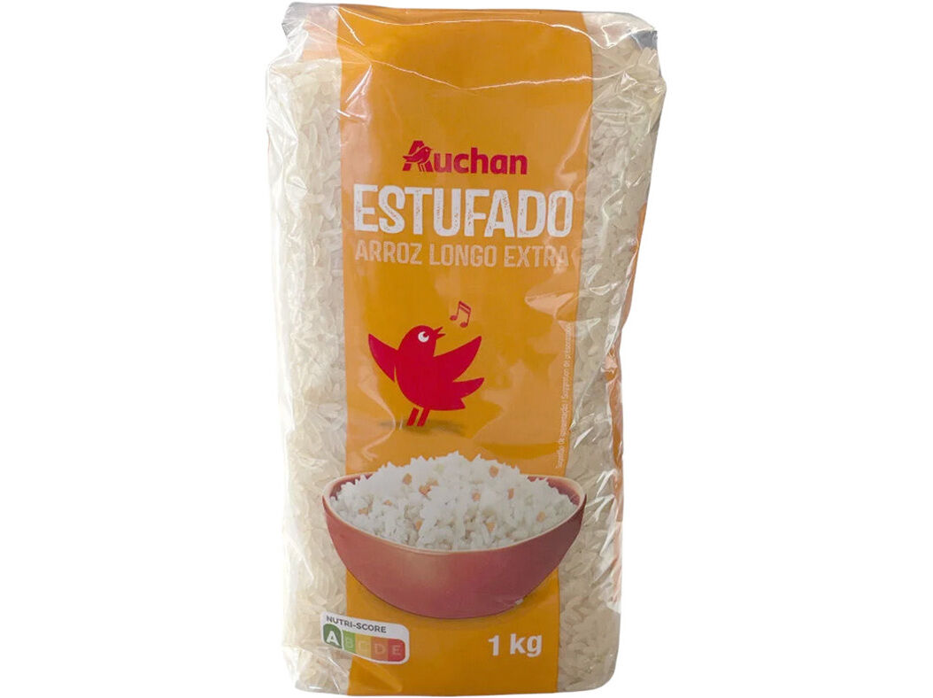 ARROZ ESTUFADO AUCHAN EXTRA LONGO 1KG