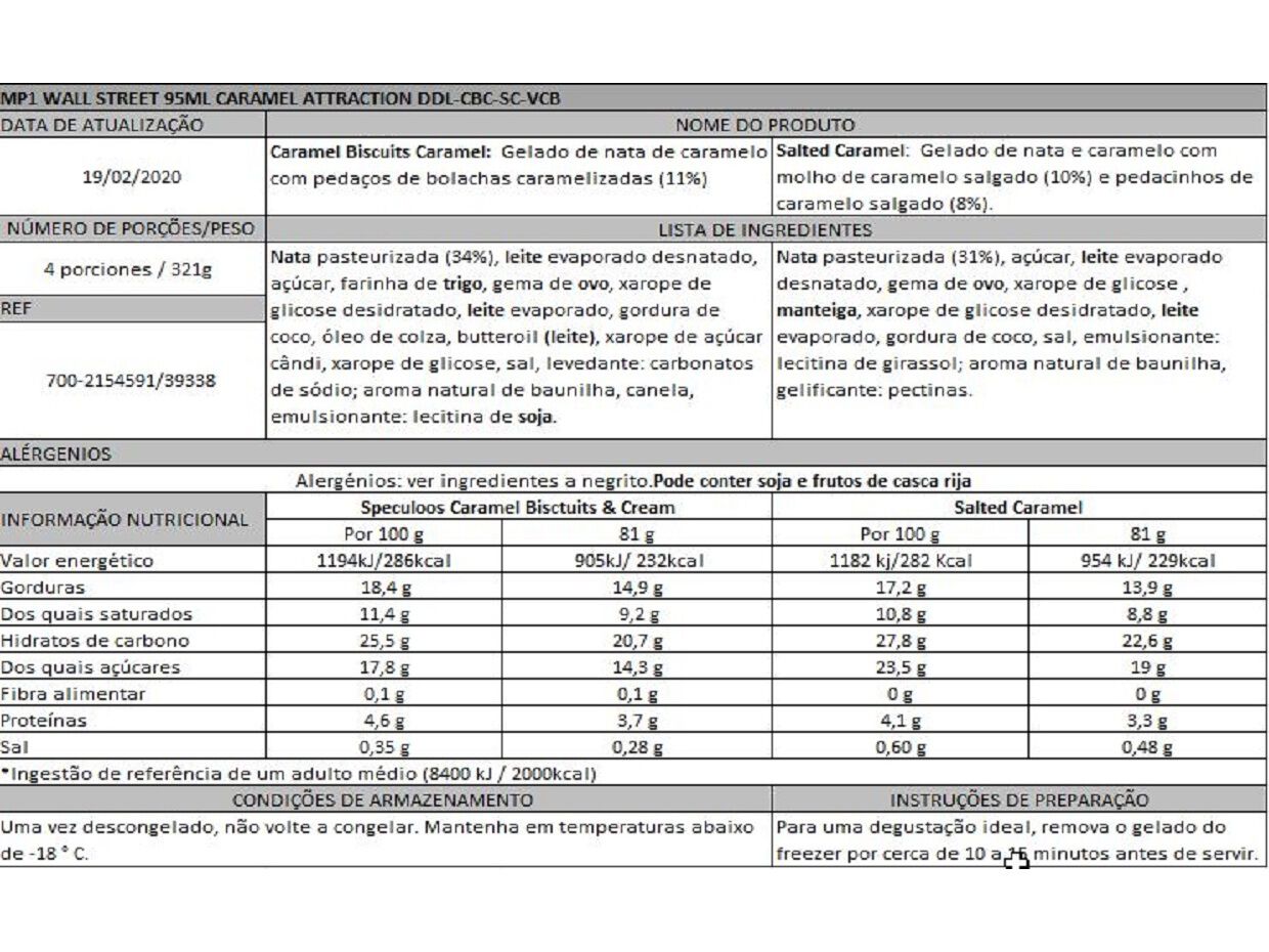 GELADO H&Auml;AGEN-DAZS CARAMEL ATTRACTION 4X95ML image number 1