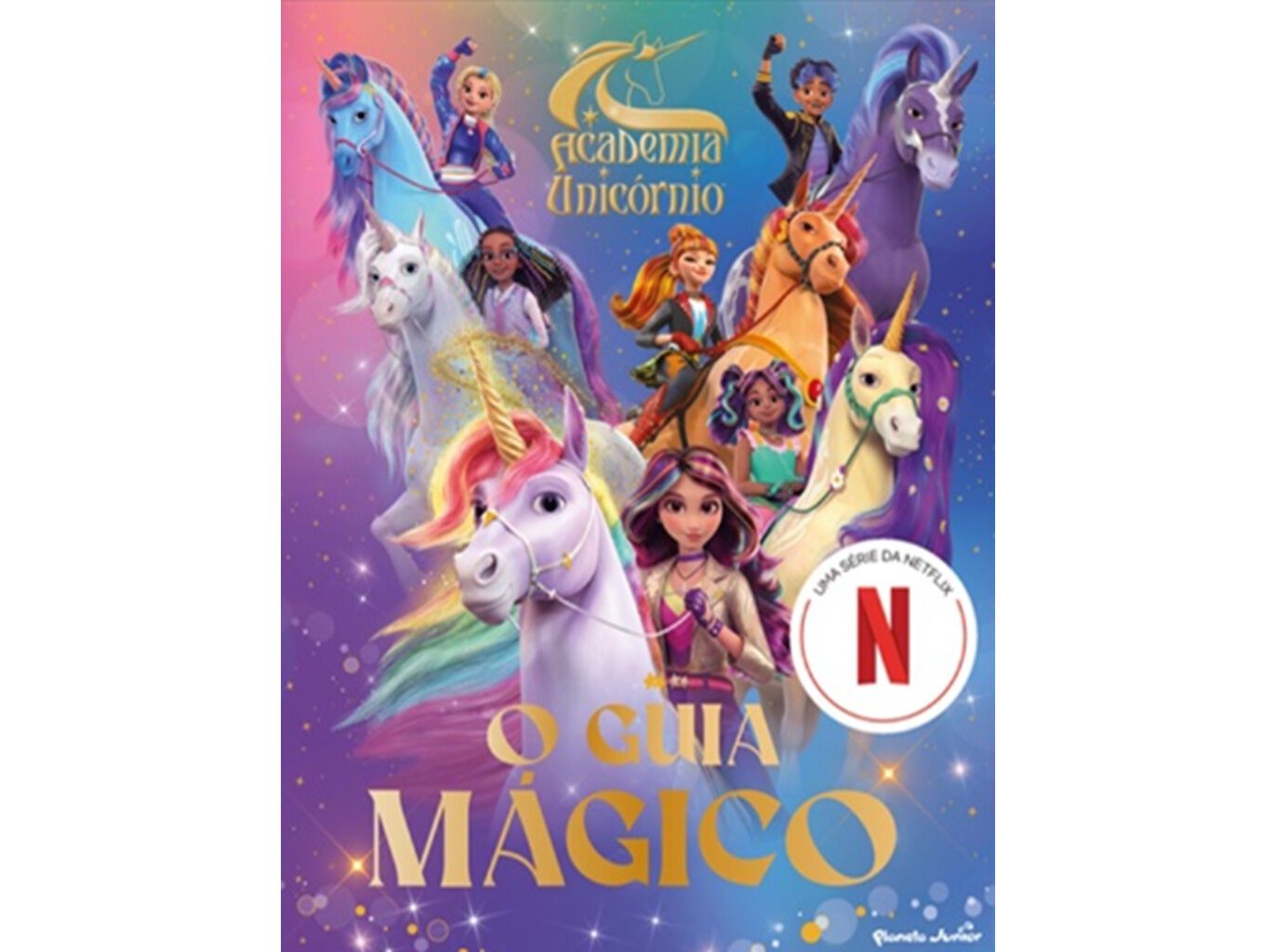 LIVRO O GUIA M&Aacute;GICO DE UNICORN ACADEMY image number 0