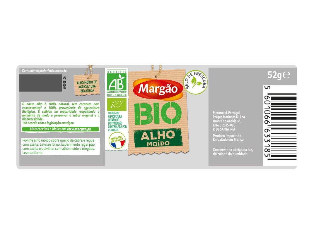 ALHO MARG&Atilde;O MO&Iacute;DO BIO 52G image number 1