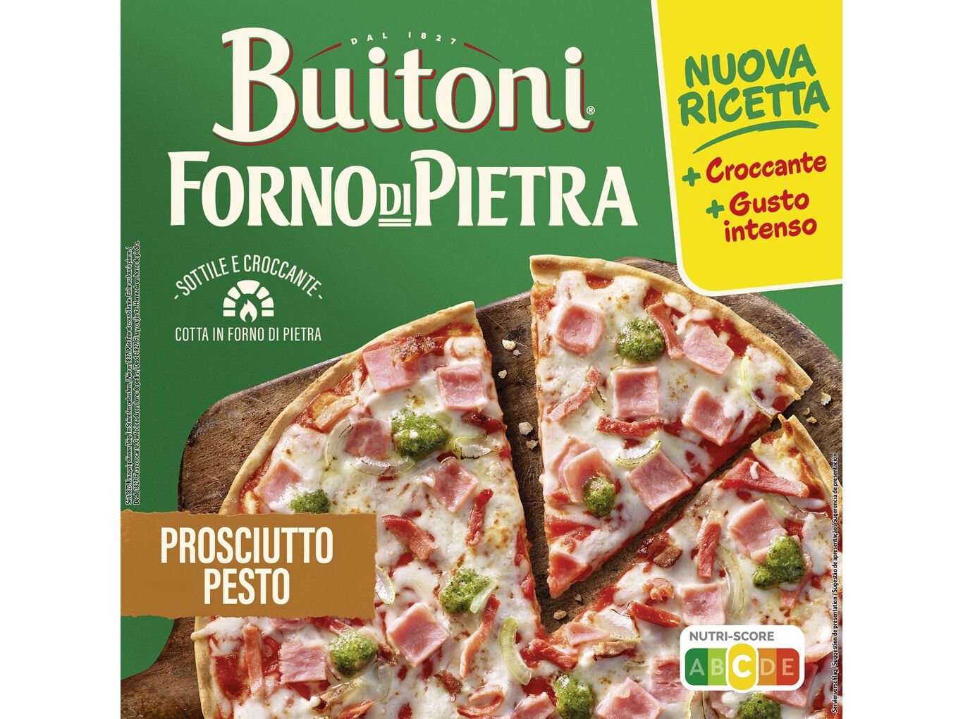 PIZZA BUITONI FORNO DI PIETRA PROSCIUTO 350G image number 0