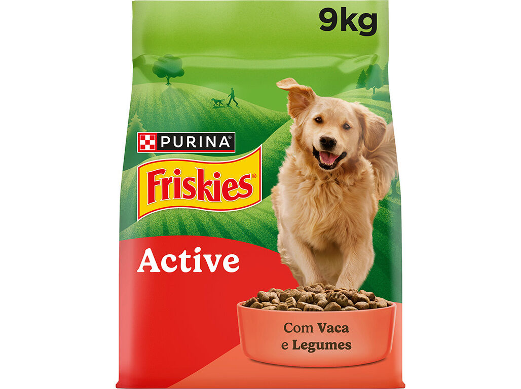 RA&Ccedil;&Atilde;O PARA C&Atilde;O FRISKIES ACTIVE 9KG