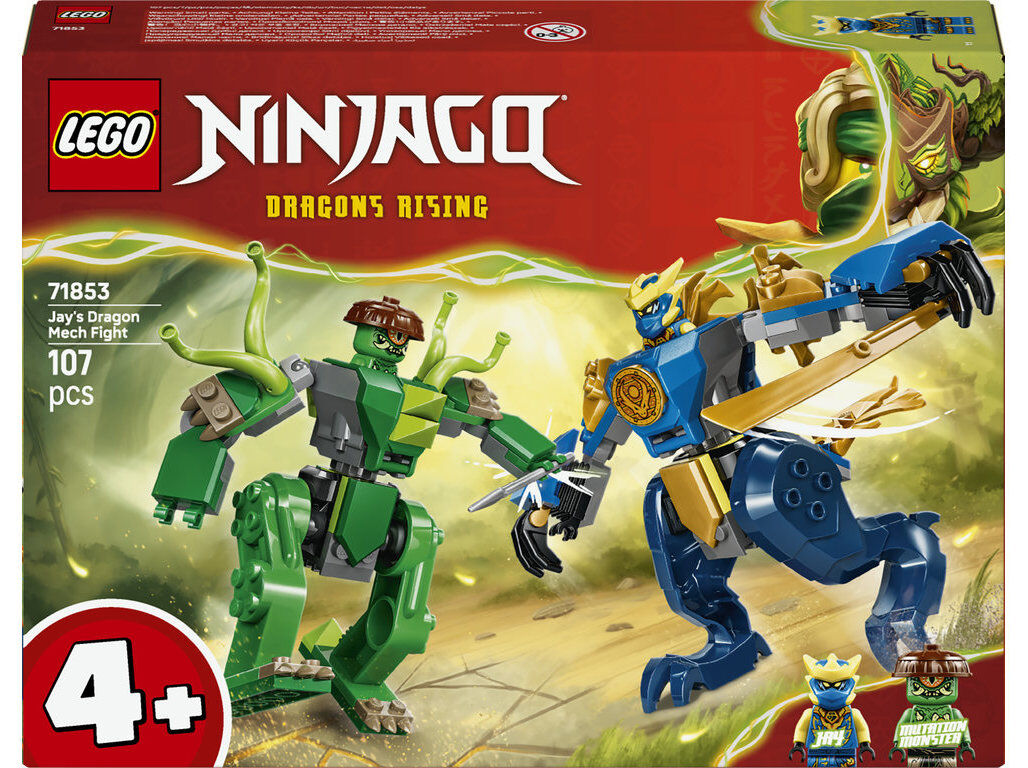 Luta De Robô Dragão Do Jay Lego Ninjago 71853 | Auchan