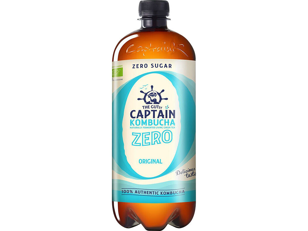 KOMBUCHA THE GUTSY CAPTAIN ORIGNAL 0%A&Ccedil;&Uacute;CARES BIO 1L image number 0