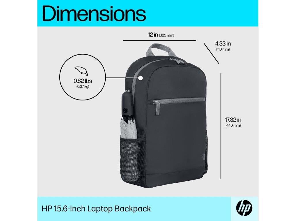 MOCHILA P/PC HP LAPTOP BACKPACK 9W0Z7AA 15.6" image number 5