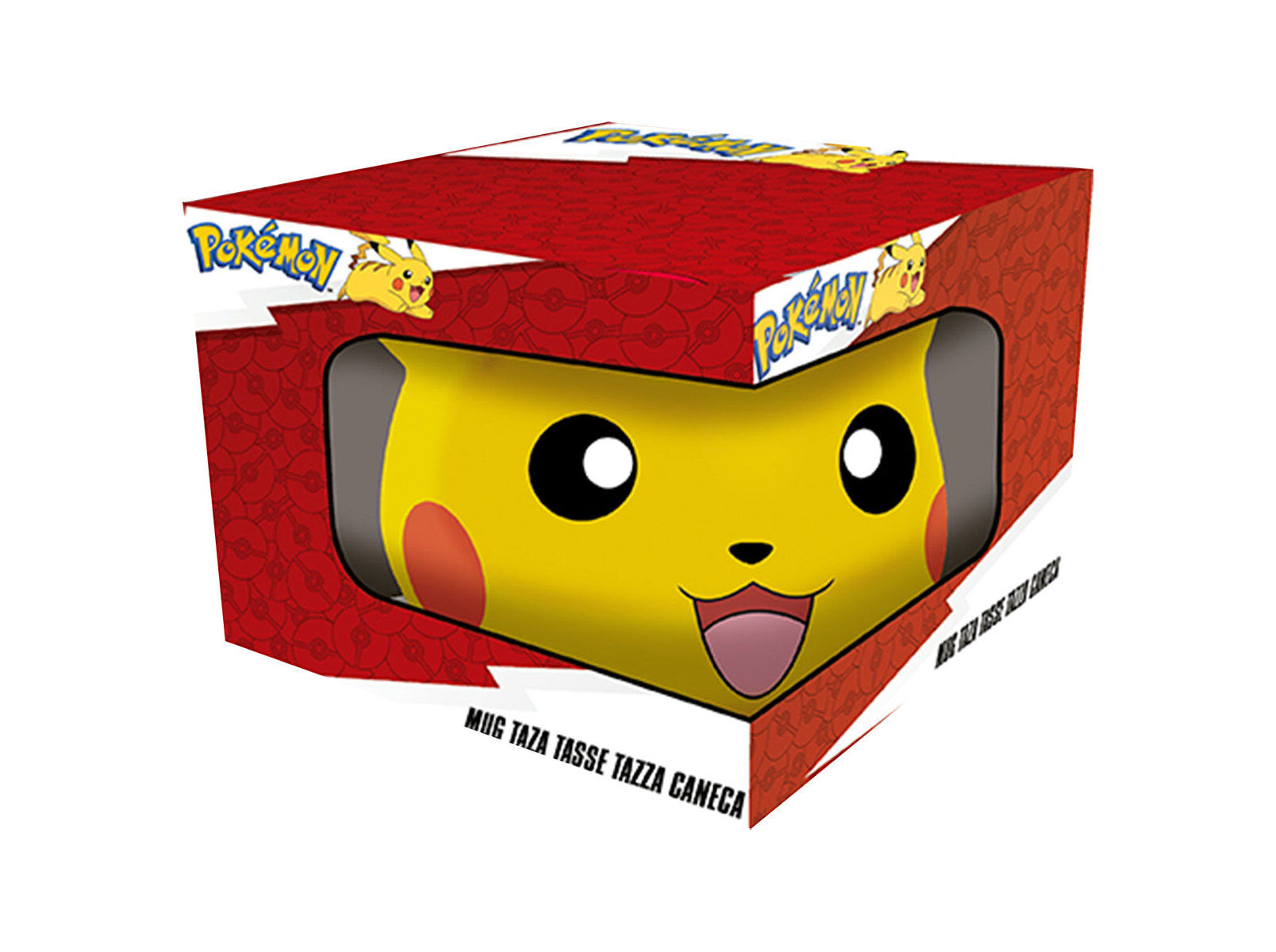 CANECA GRANDE POK&Eacute;MON 3D AM 500ML