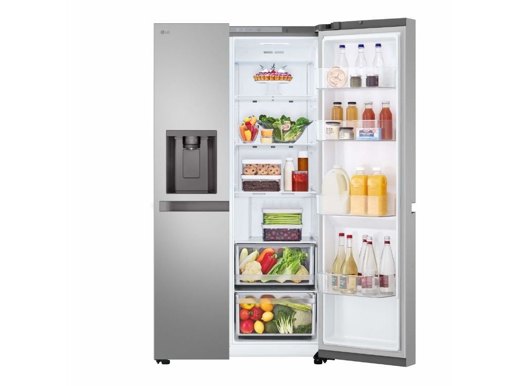FRIGOR&Iacute;FICO AMERICANO LG GSLC40PYPE PRIME SILVER E 638L image number 1