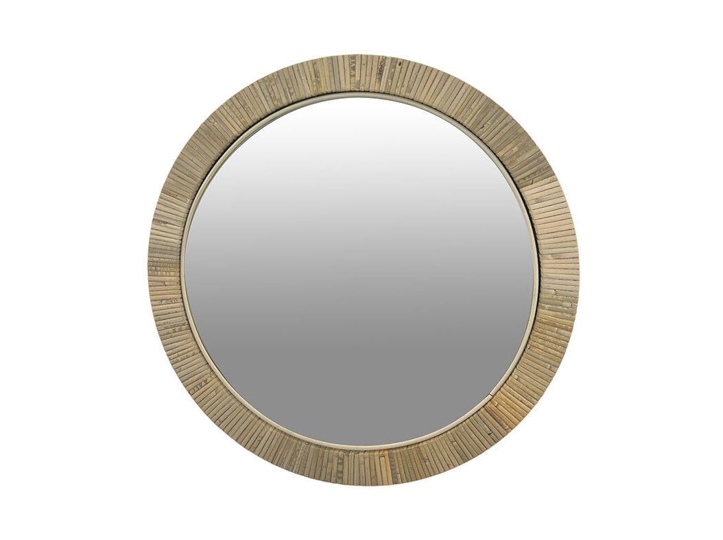 ESPELHO MOLDURA RATTAN ACTUEL &Oslash;50 CM