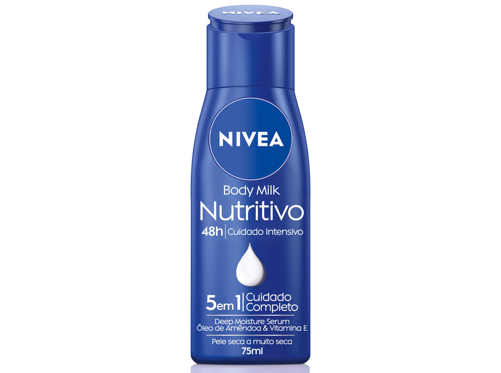 Leite Corporal Body Milk Nutritivo NIVEA 75 ml