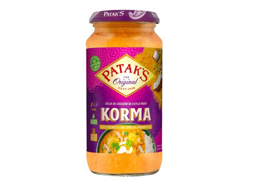 MOLHO PATAKS CARIL INDIANO KORMA 450G image number 0