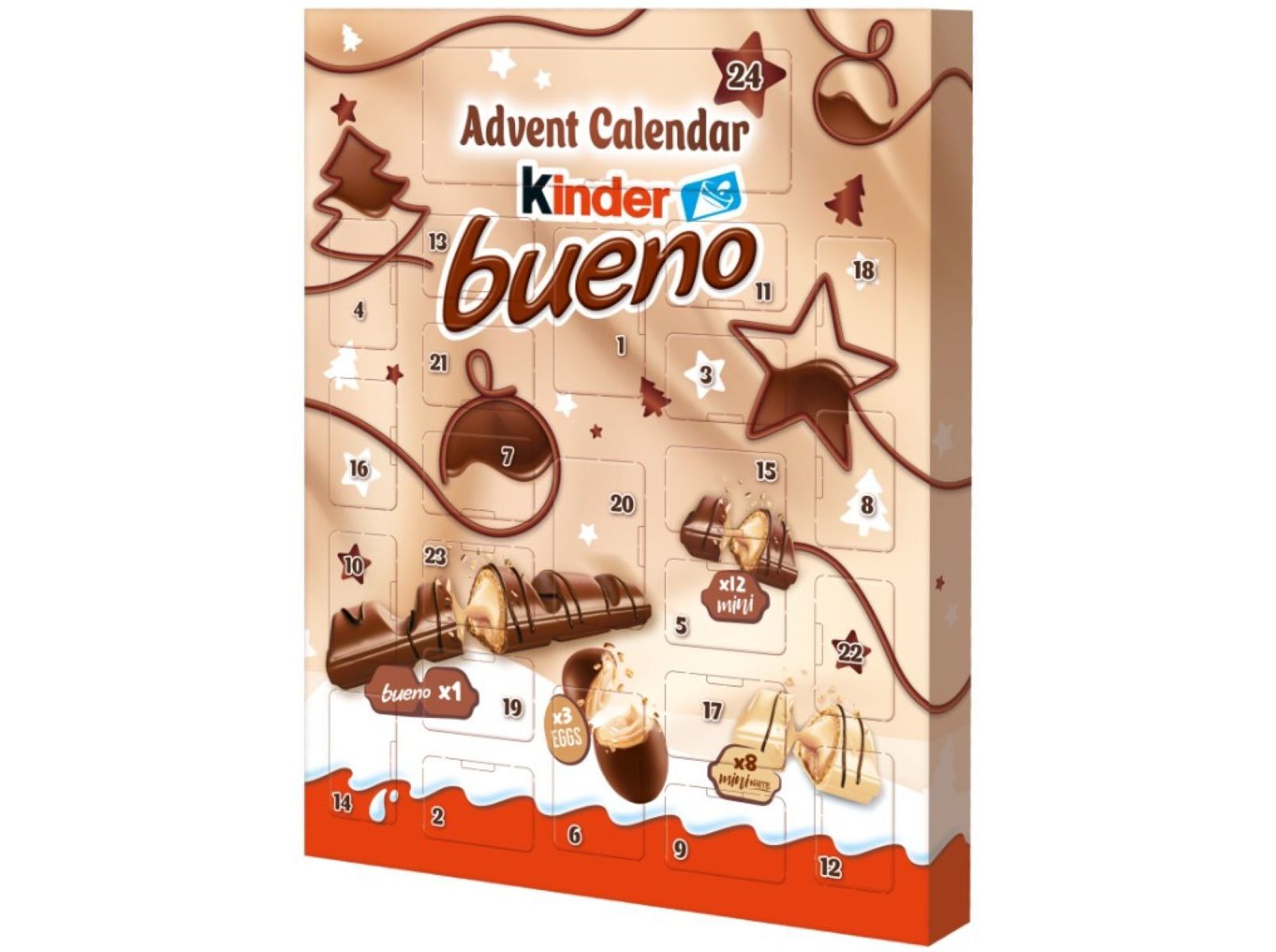 CALEND&Aacute;RIO ADVENTO KINDER BUENO G181 181G image number 1