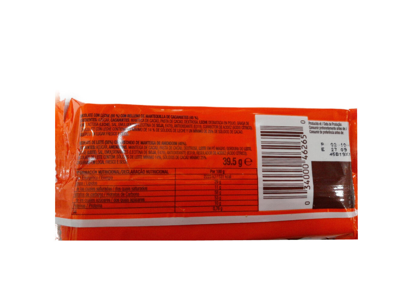 CHOCOLATE REESE'S MANTEIGA DE AMENDOIM 2 CUPS 39.5G image number 1