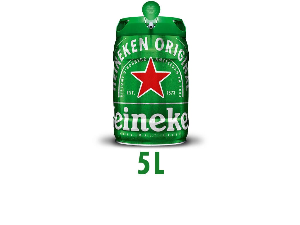 CERVEJA HEINEKEN BARRIL 5L