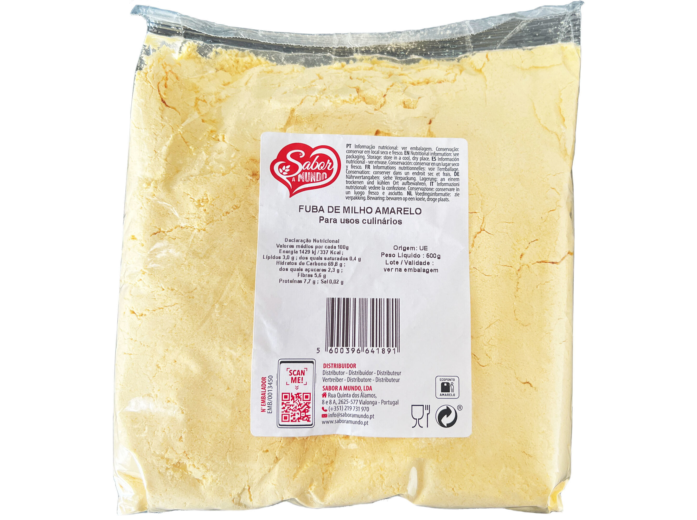FUBA SANTIAGO MILHO AMARELO 500G