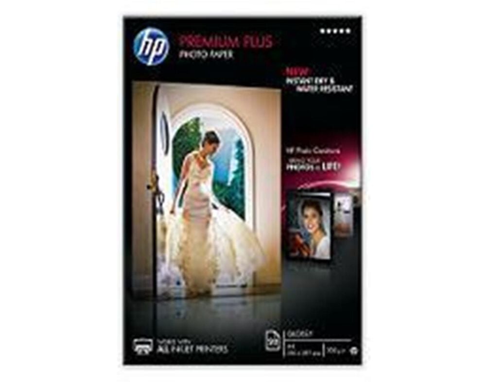 PAPEL FOTO PREMIUM HP PLUS GLOSSY CR672A