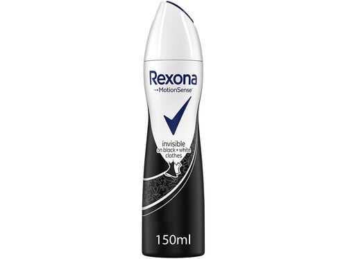 DEO REXONA SPRAY NVISIBLE CLOTHES 150ML image number 0
