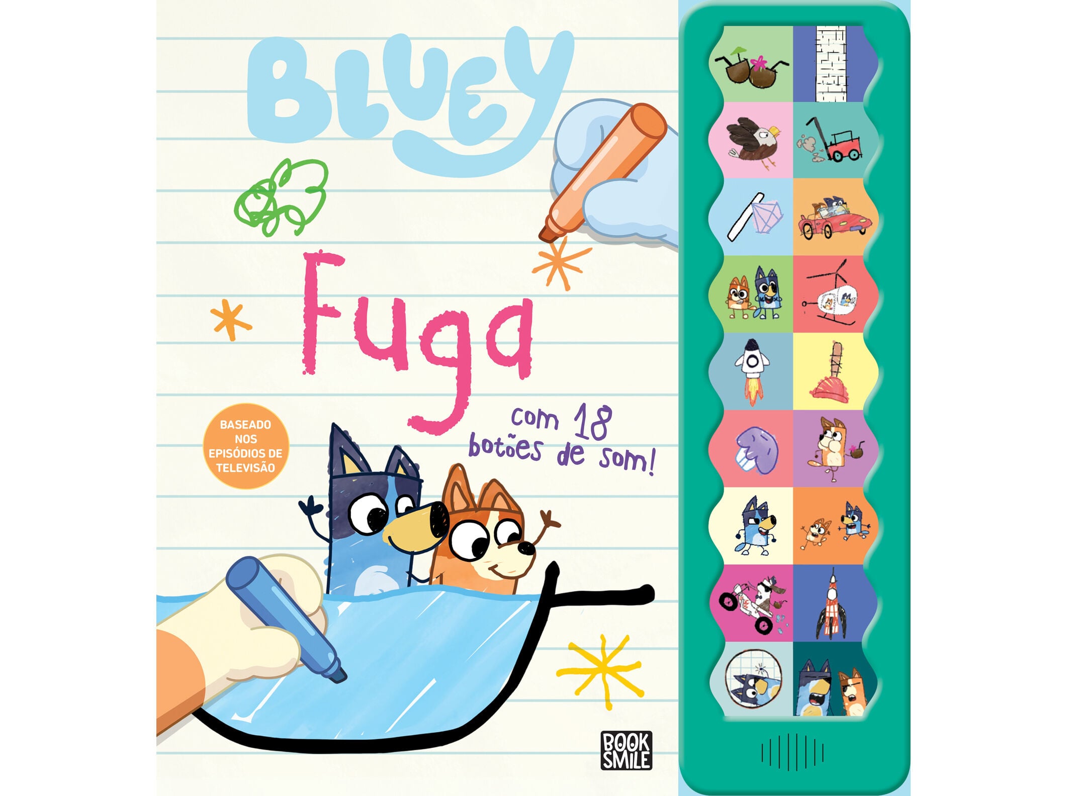 LIVRO BLUEY - FUGA LIVRO DE SONS image number 0