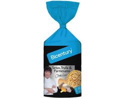 TORTITAS BICENTURY MILHO QUEIJO E MANJERICÃO 123G