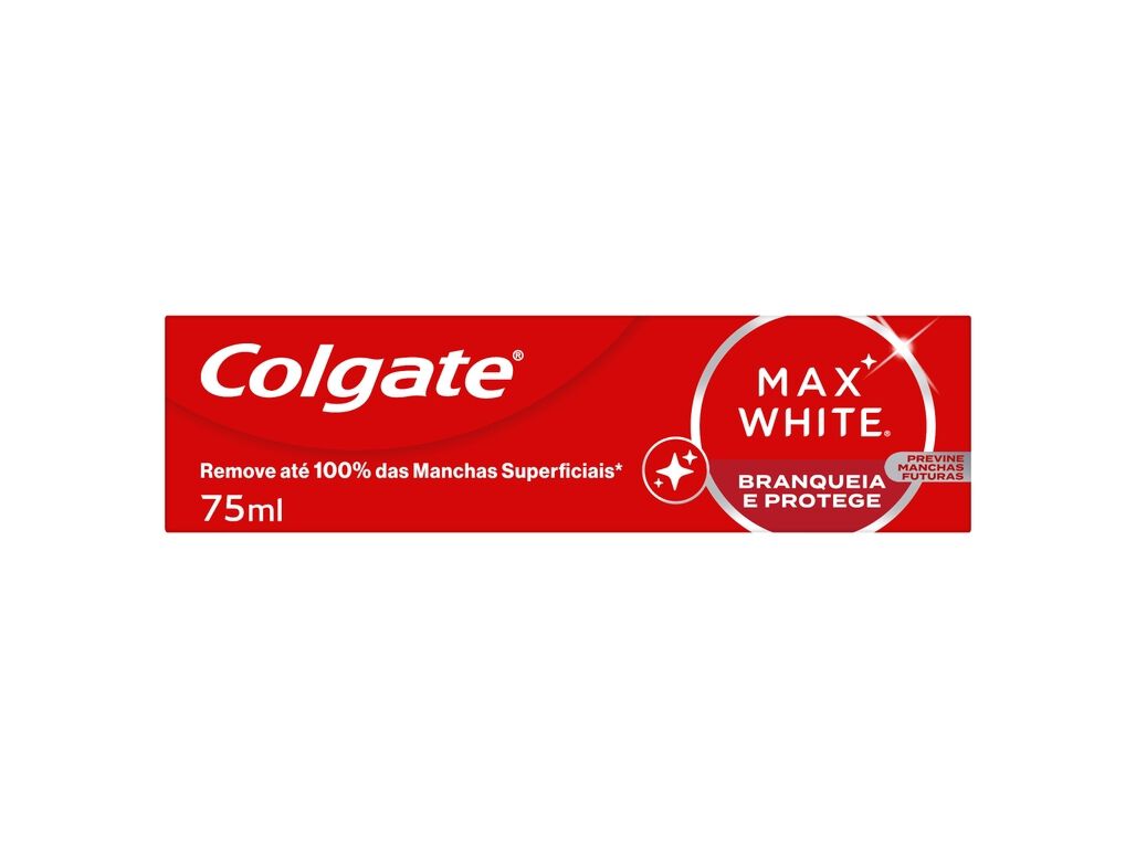 PASTA COLGATE DENT&Iacute;FRICA MAX WHITE ONE 75ML image number 1