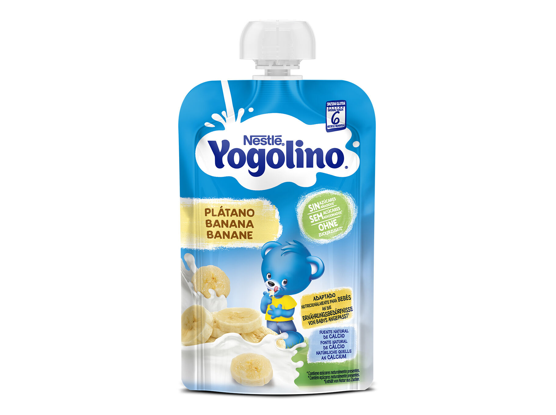 SOBREMESA L&Aacute;CTEA NESTL&Eacute; YOGOLINO BANANA 100GR