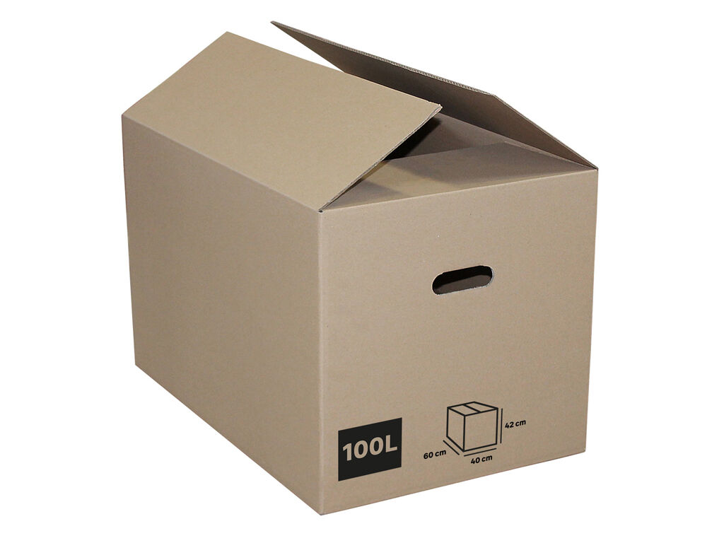 CAIXA CART&Atilde;O PACK&MOVE 100L 60X40X42CM image number 1