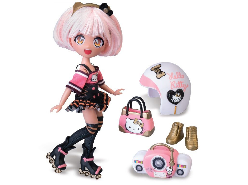 BONECA MANGA HELLO KITTY GOLDEN DIVA ROL image number 1