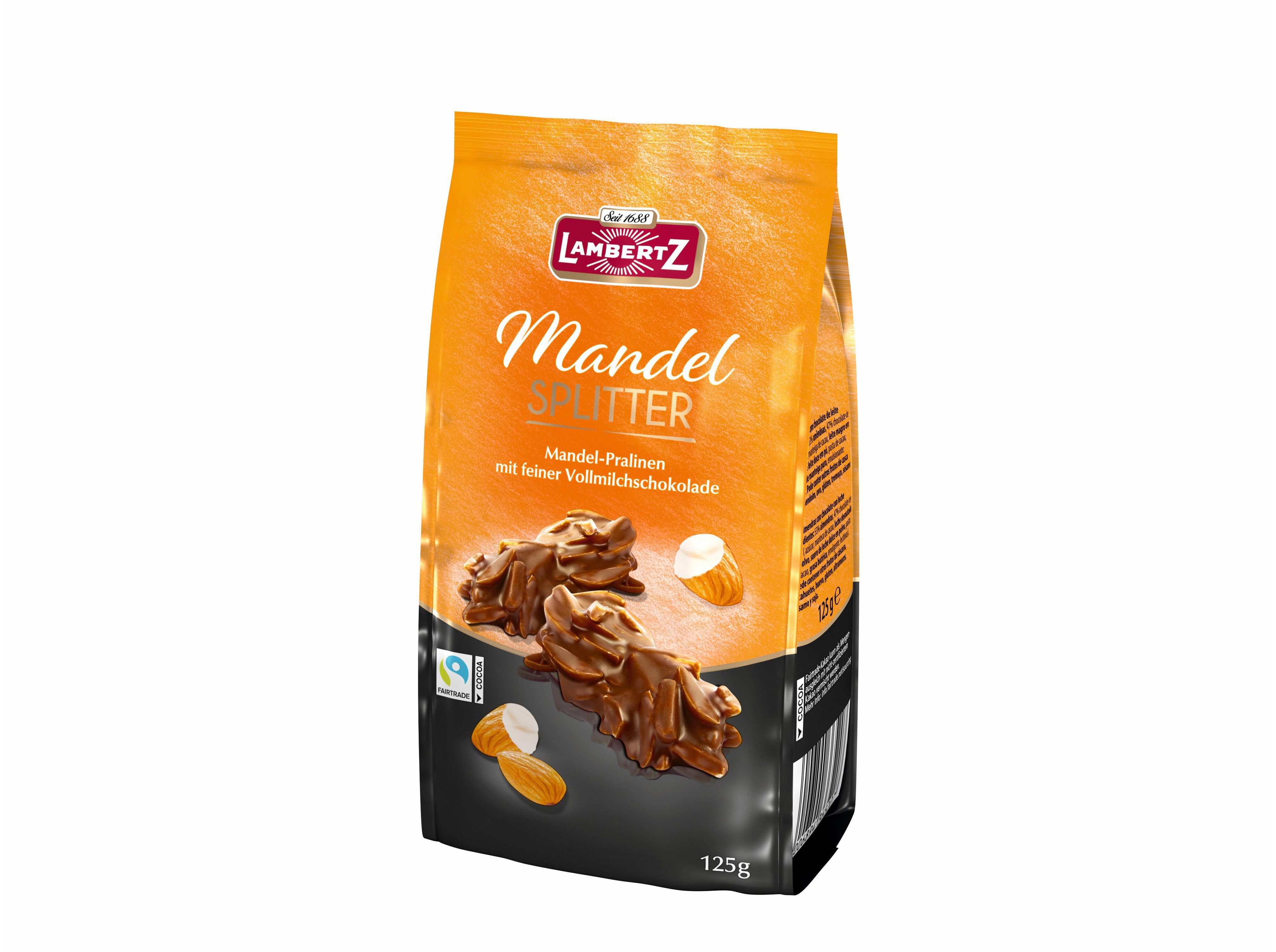 CROCANTES DE CHOCOLATE LAMBERTZ COM AMEND&Ocirc;AS 125G image number 0