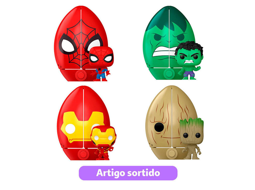 FIGURA FUNKO EGG POCKET POP: MARVEL MODELOS SORTIDOS