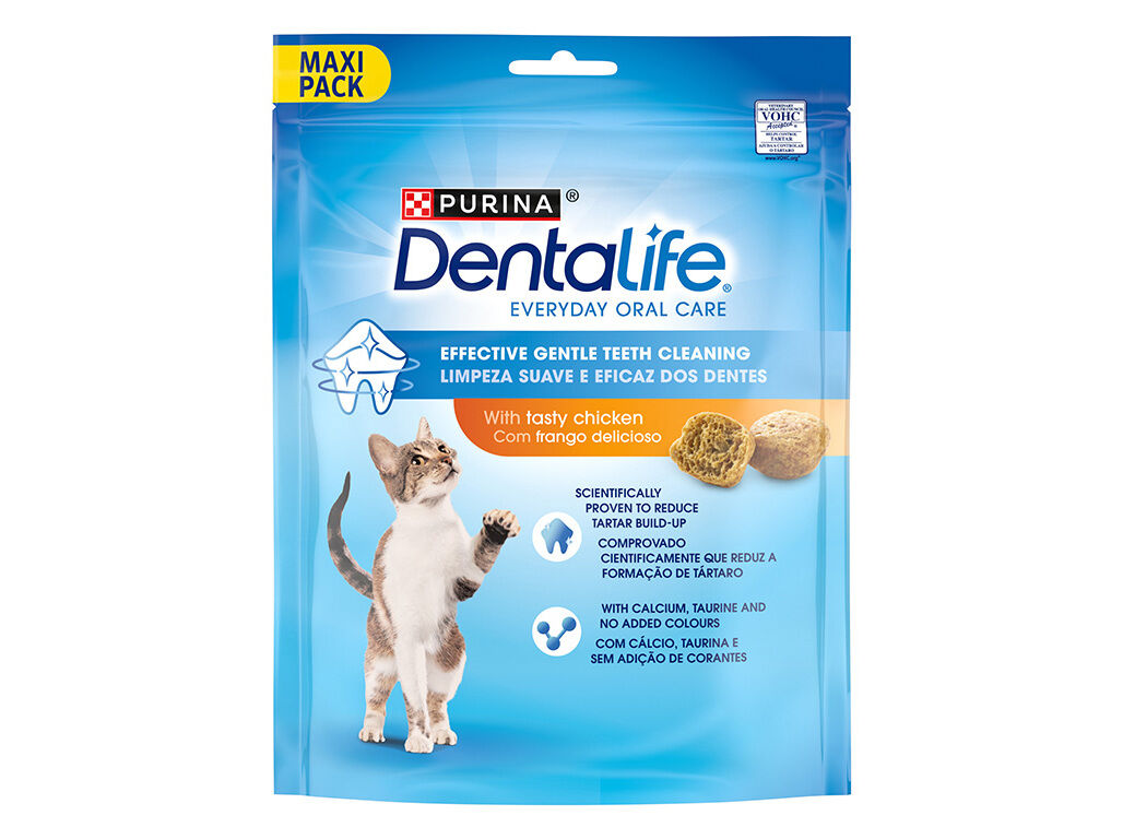 SNACKS PARA GATO DENTALIFE HIGIENE ORAL 140G image number 1