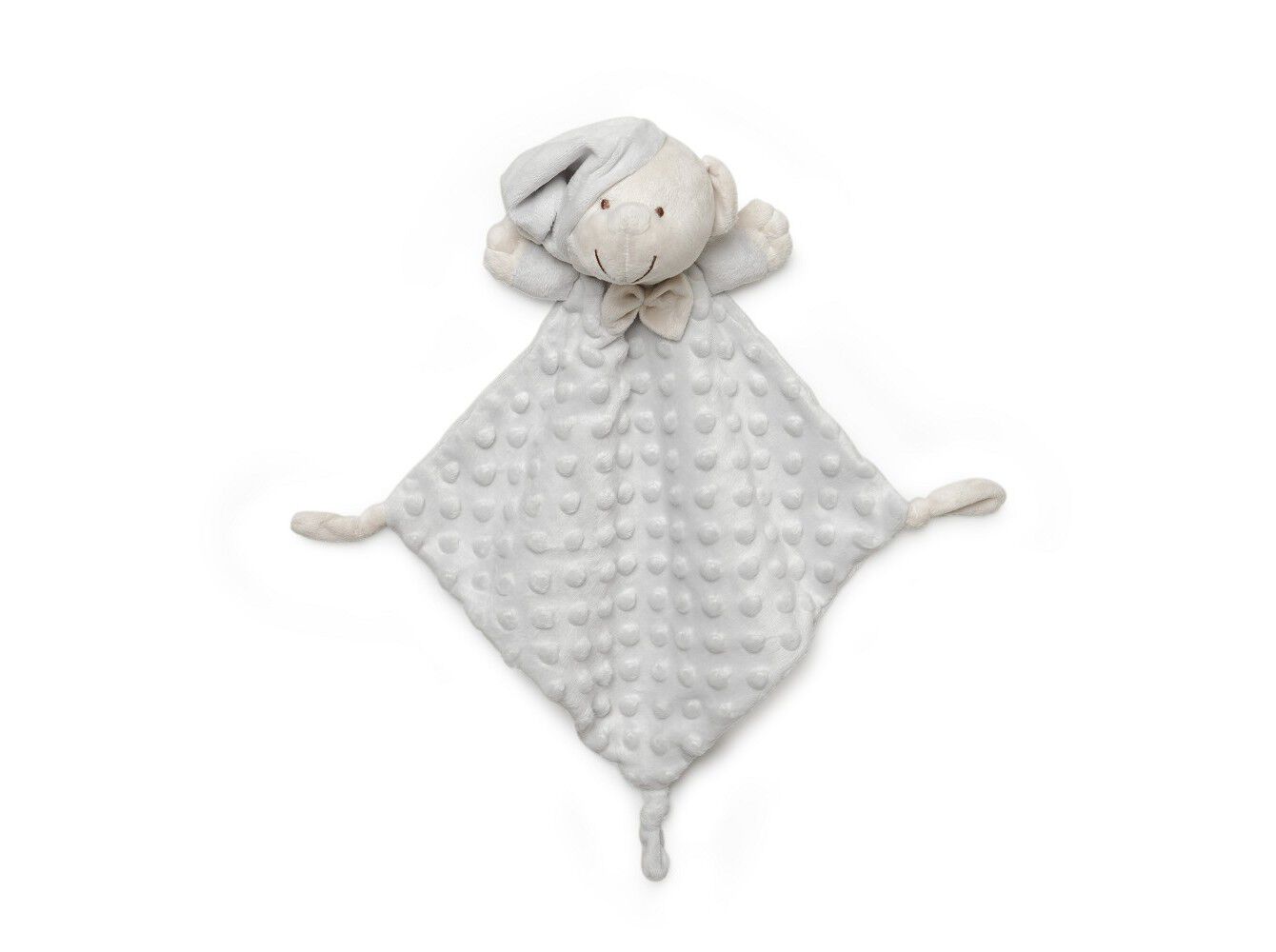 TOALHA BANHO+DOUDOU INTERBABY CINZENTO 100X100CM image number 1