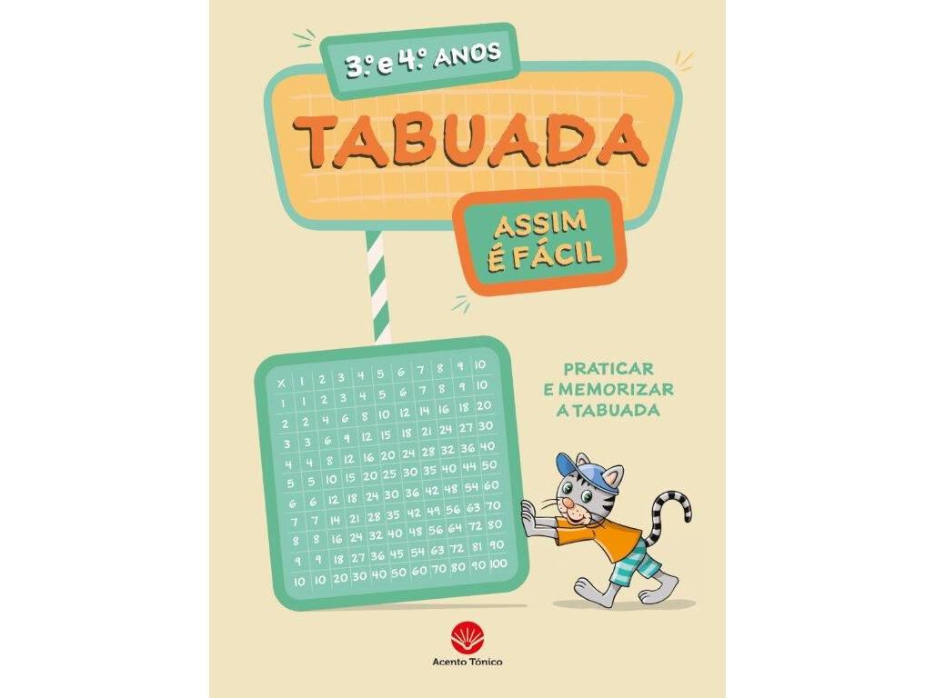 LIVRO TABUADA - ASSIM &Eacute; F&Aacute;CIL 3&ordm; E 4&ordm; ANOS image number 0