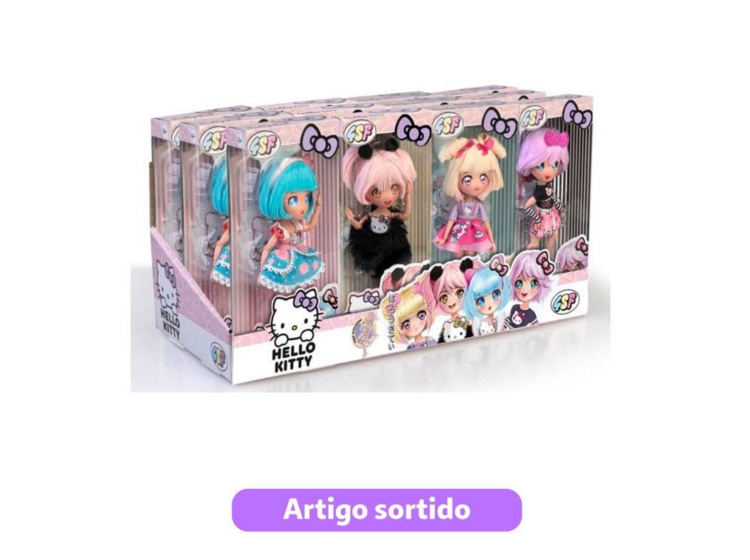 BONECA MANGA HELLO KITTY MODELOS SORTIDOS image number 0