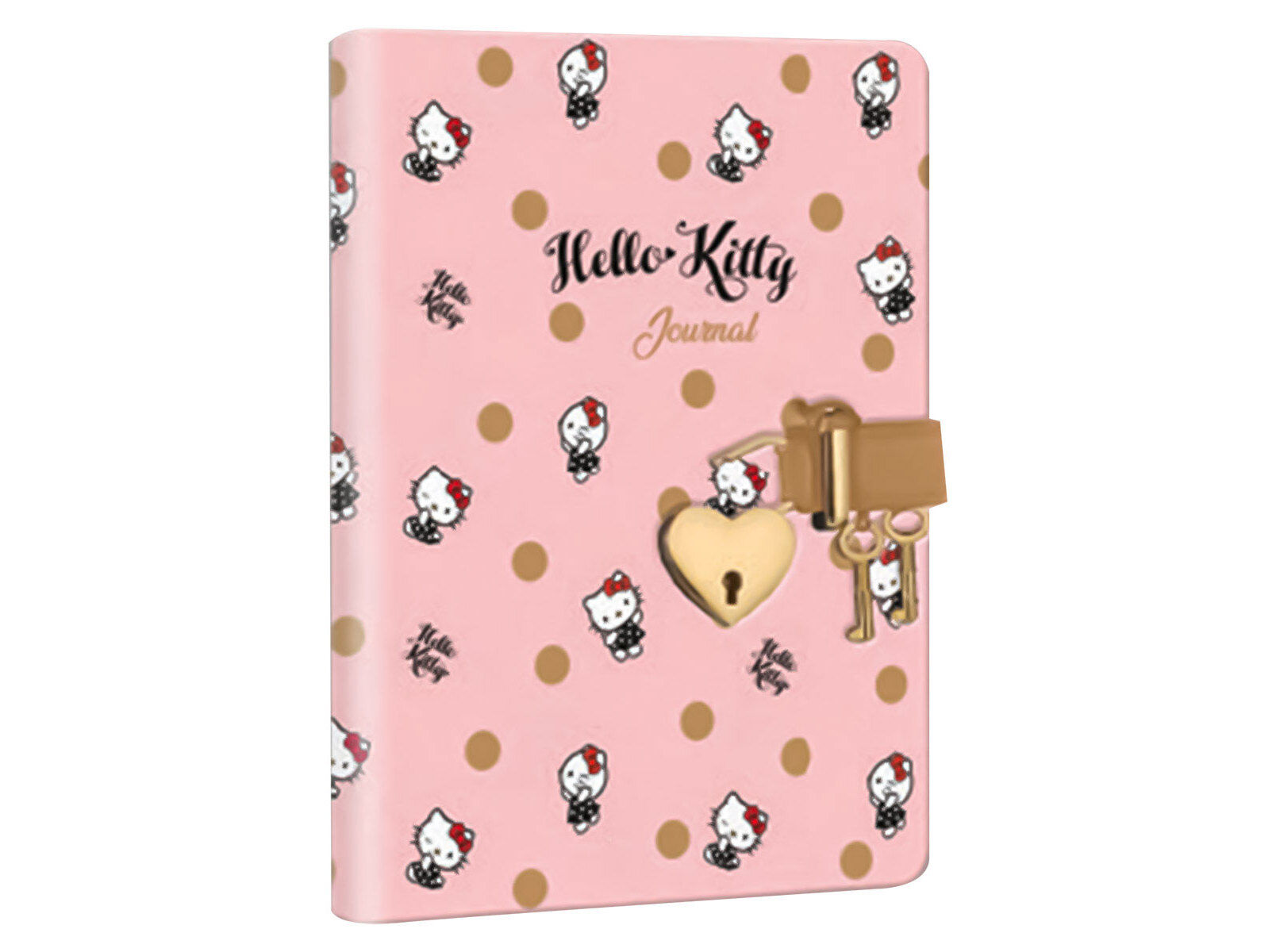 DI&Aacute;RIO HELLO KITTY COM CADEADO 13X18CM image number 0