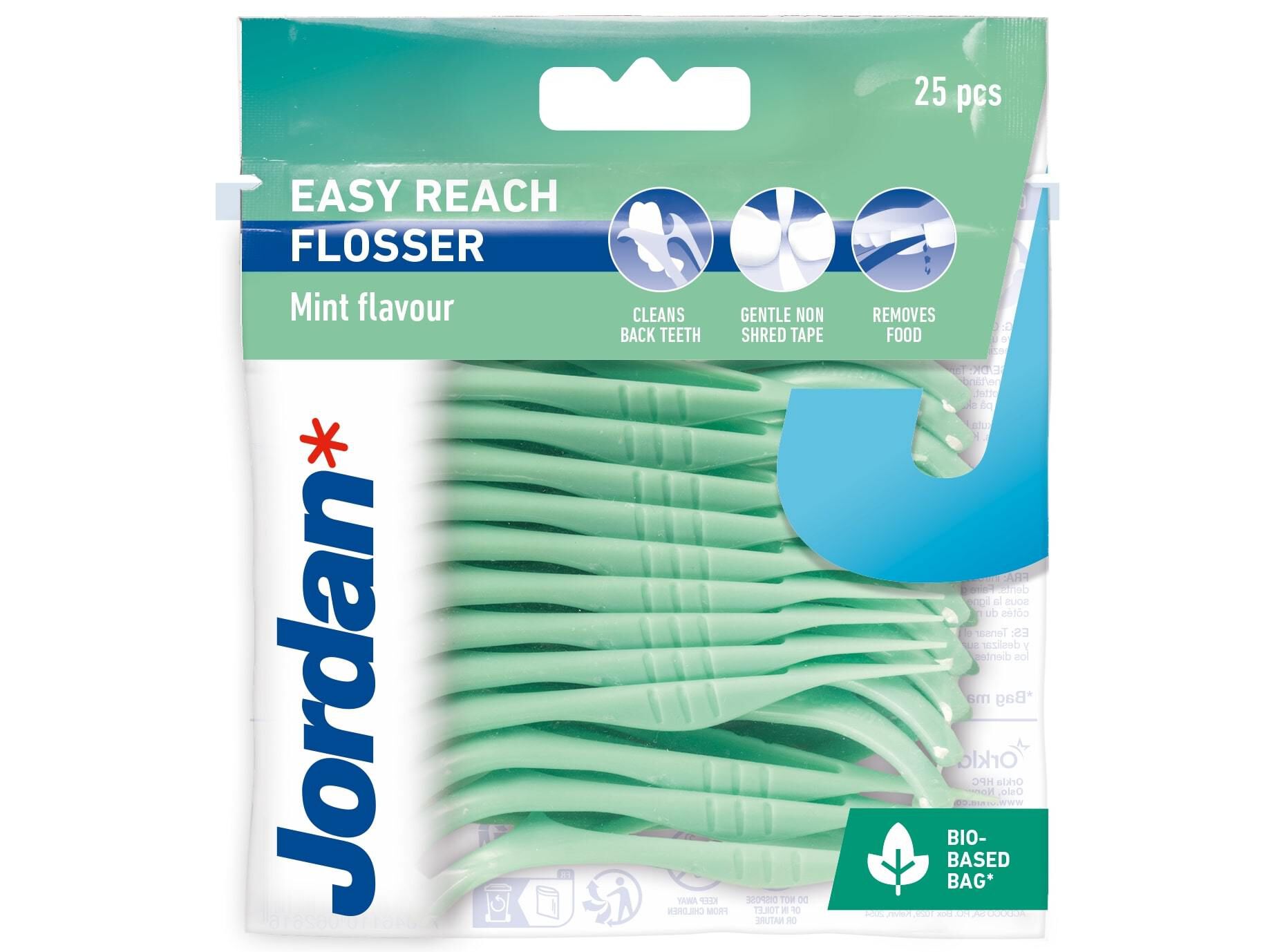 INTERDENTAL EASY REACH JORDAN FLOSSER 25UN image number 1