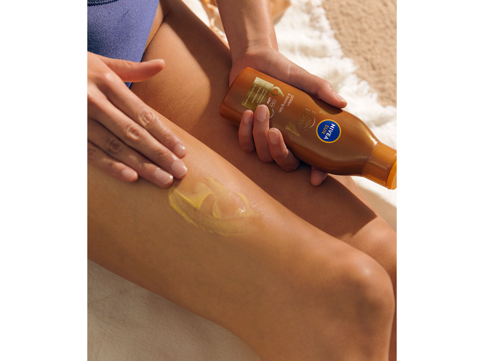 LO&Ccedil;&Atilde;O CENOURA INTENSE BRONZE FP6 NIVEA SUN 200 ML image number 3