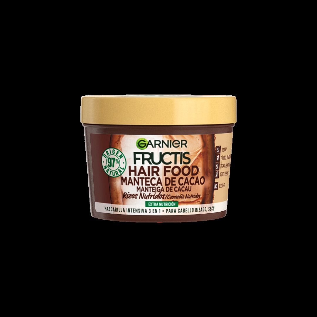 M&Aacute;SCARA FRUCTIS HAIRFOOD CACAU 390ML image number 0