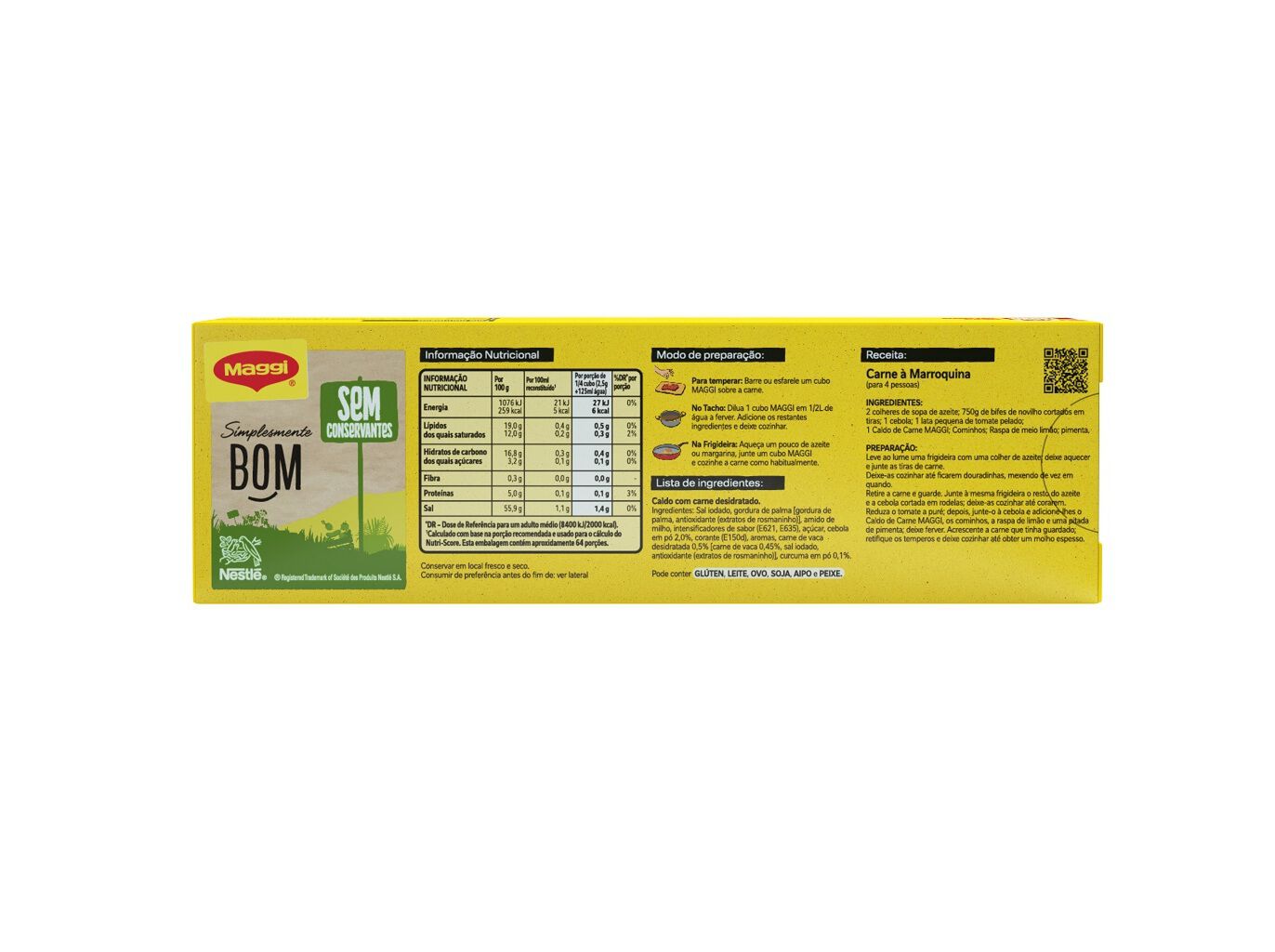 CALDO MAGGI CARNE 16 CUBOS 160G image number 1