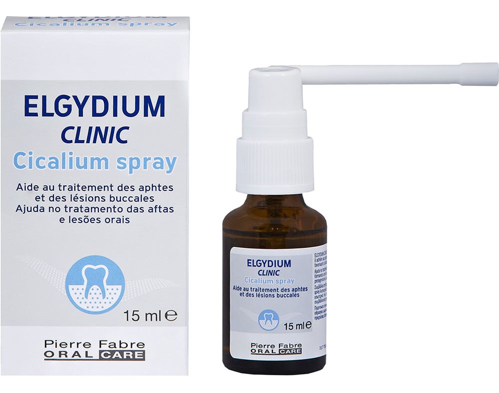 SPRAY ELGYDIUM CLINIC CICALLIUM 15 ML image number 0