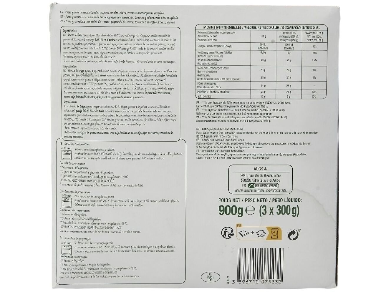 PIZZA POLEGAR MARGHERITA 3X300G image number 2