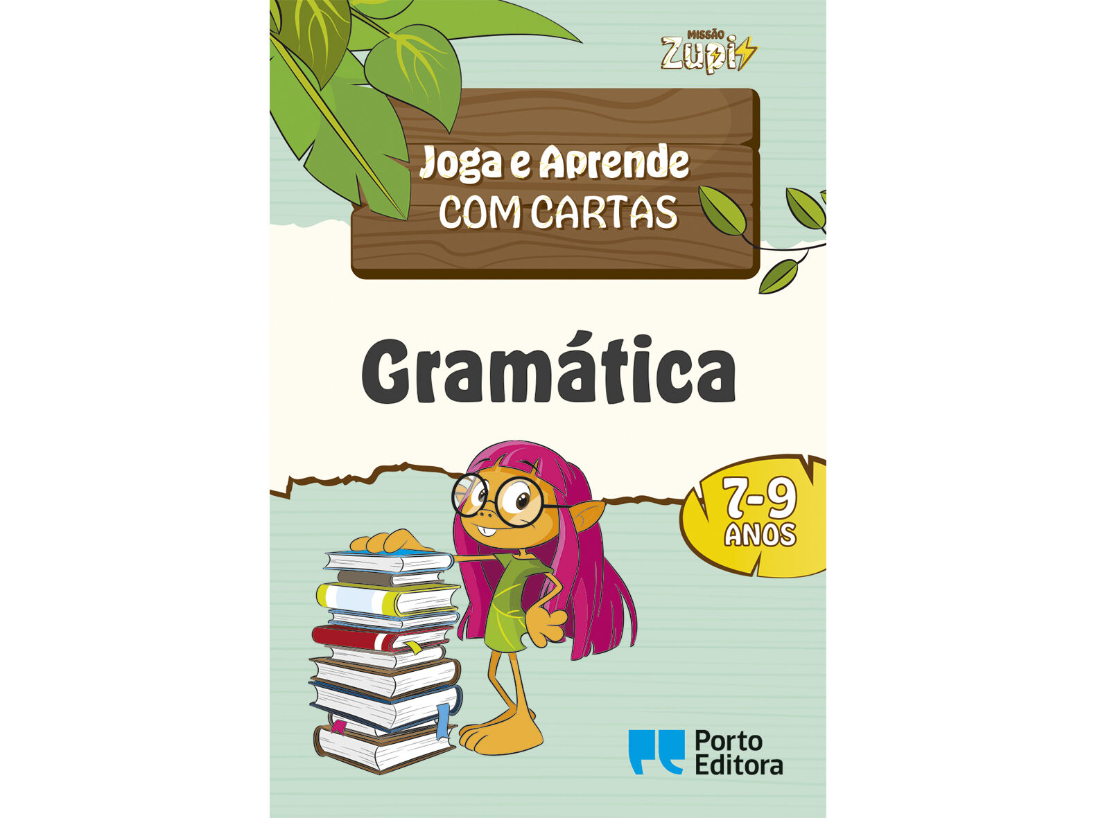 LIVRO GRAM&Aacute;TICA - JOGA E APRENDE COM CARTAS 7-9 ANOS image number 1