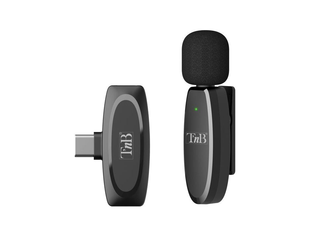 MICROFONE LAPELA TNB INLAPMICWL USB-C SEM FIOS