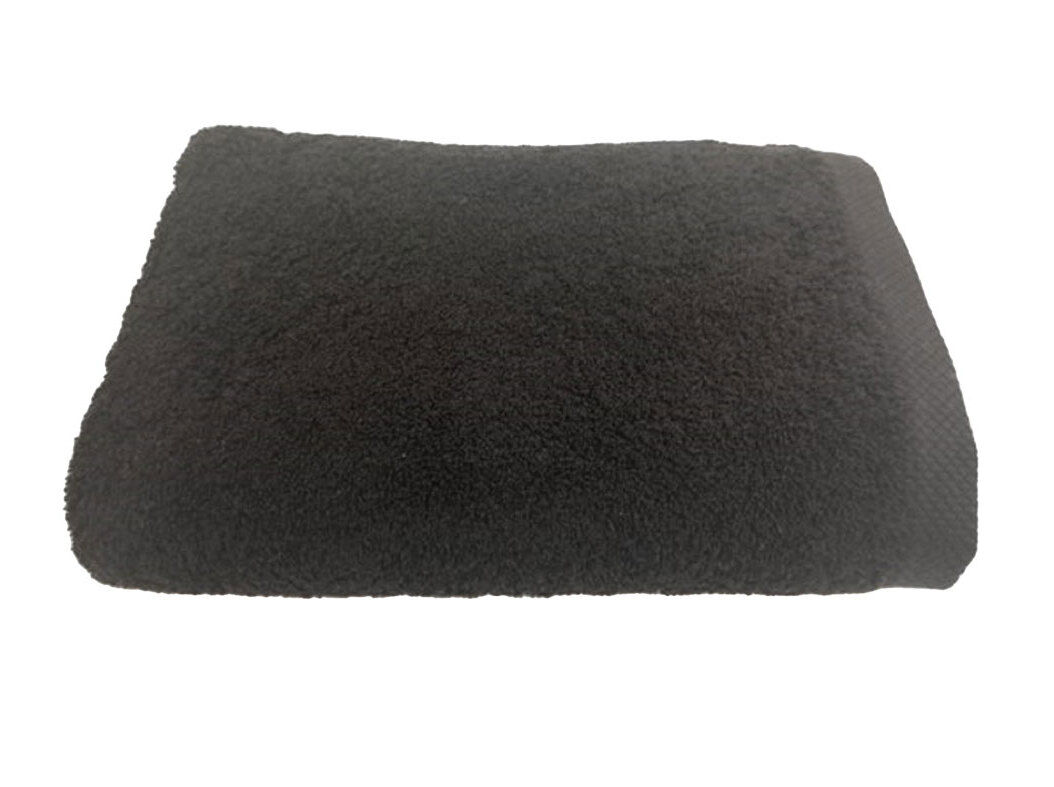 LEN&Ccedil;OL DE BANHO LASA PRETO 100X150CM