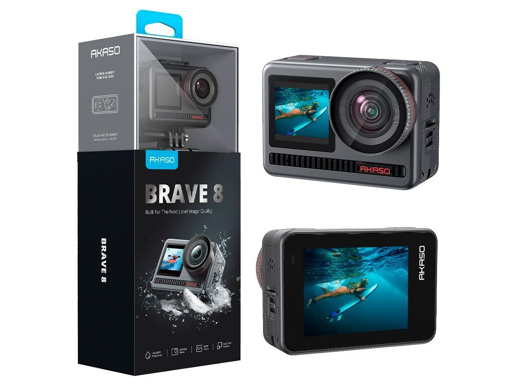 CAMARA AVENTURA AKASO BRAVE 8 4K image number 3