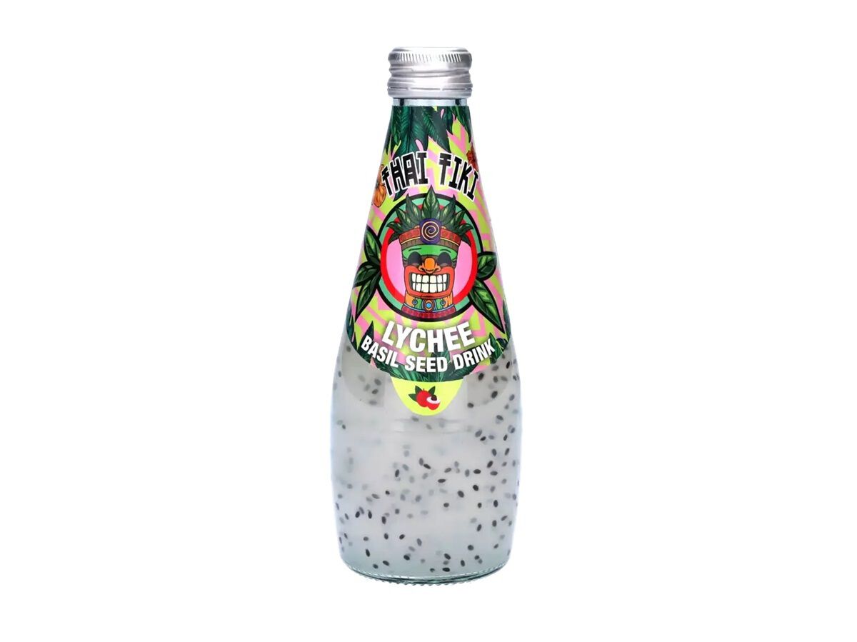 BEBIDA C/ SEMENTE MANJERIC&Atilde;O THAI TIKI LICHIA 290ML