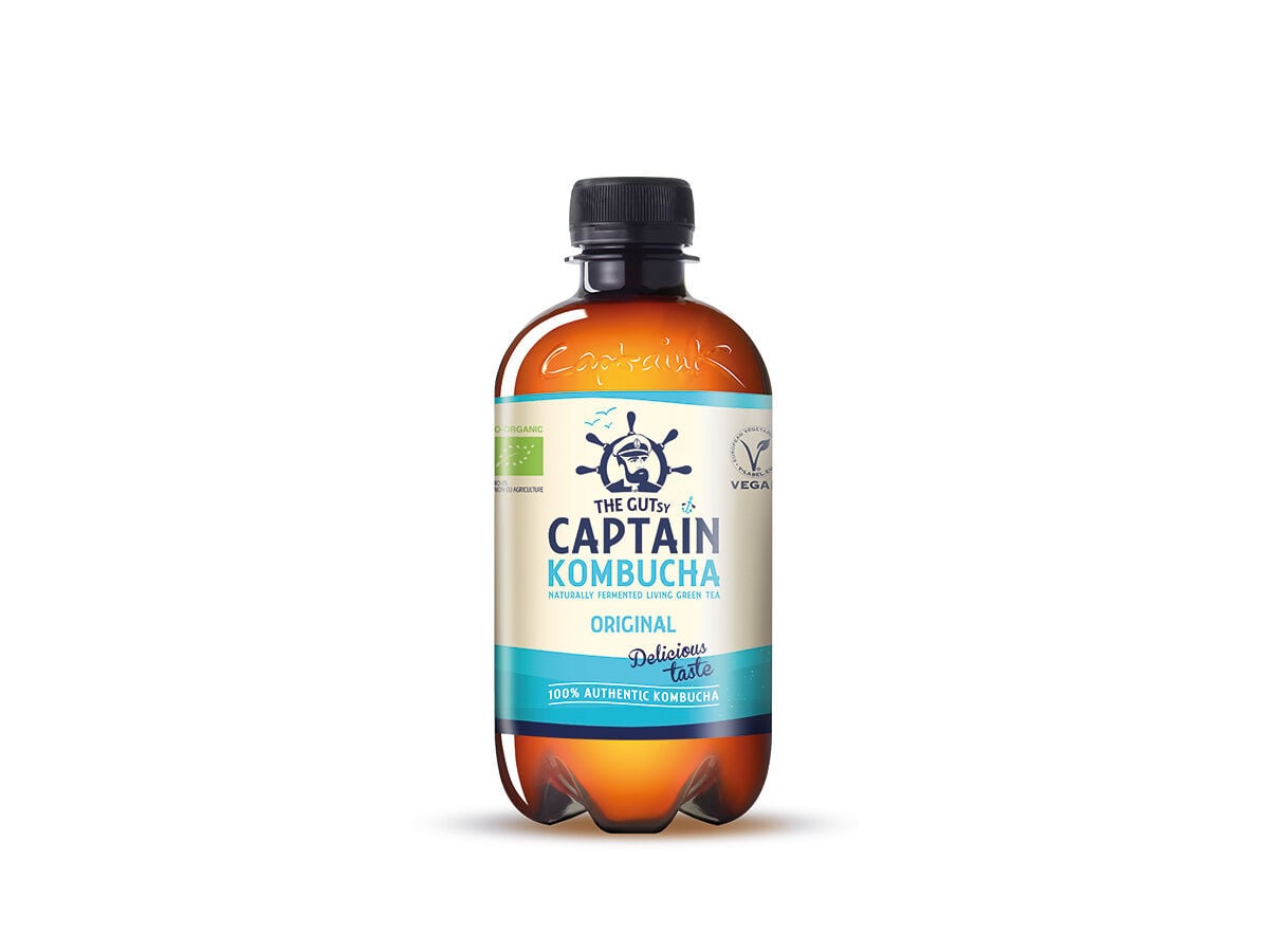 KOMBUCHA THE GUTSY CAPTAIN ORIGINAL BIO 400ML (SDR)
