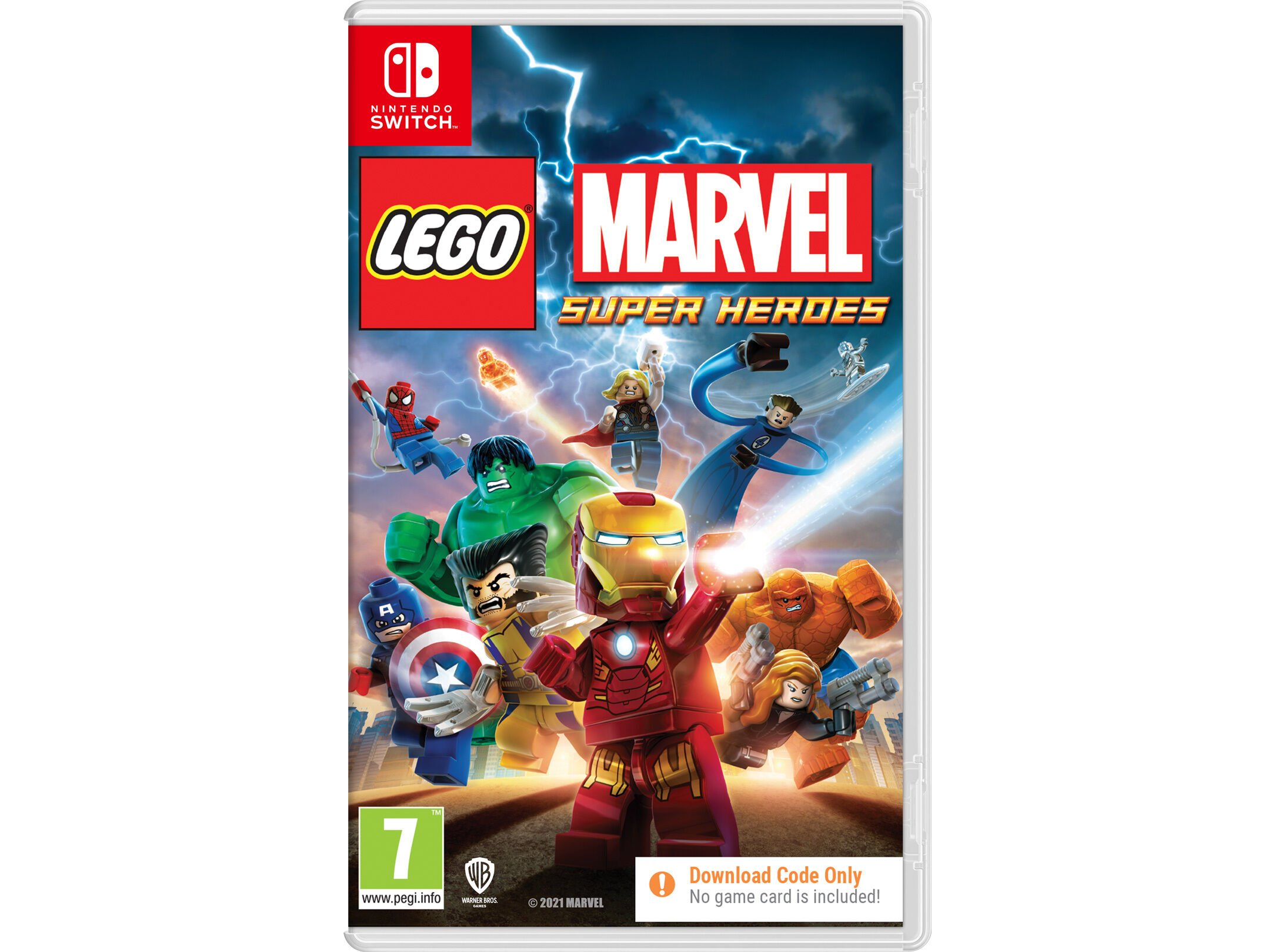 JOGO NINTENDO SWITCH LEGO MARVEL SUPER HEROES